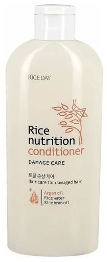 Восстанавливающий кондиционер для повреждённых волос LION Rice ...