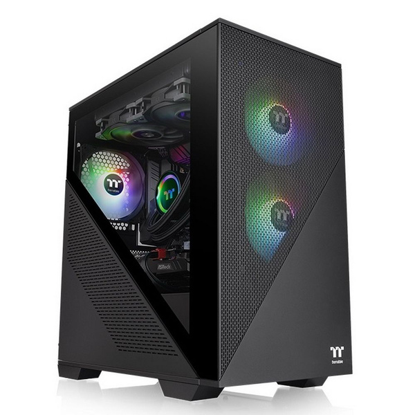 Корпус для ПК черный, Middle Tower, Mini-ITX, Micro - ATX Thermaltak ...