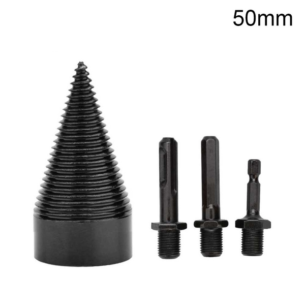 Сверло для колки дров на перфоратор, дрель, диаметр 32/42/45/50мм ...