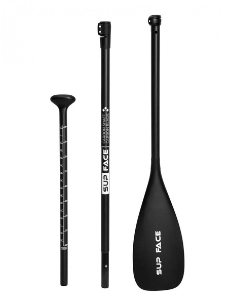 Весло для sup-доски SUP face Карбоновое 3-частное разборное ...