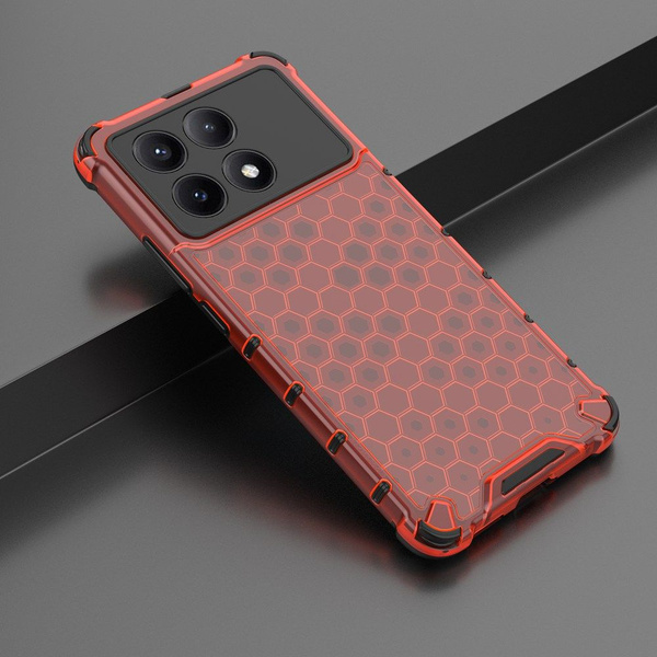 Характеристики Полупрозрачный пластиковый чехол для Poco F6 Pro (Поко ...