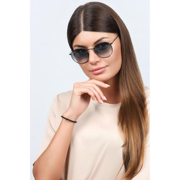 Солнцезащитные очки Ray-Ban RB 3447 006/3F D50, круглые, мужские и ...