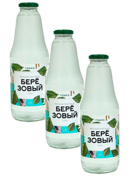 Сок Fidan-S Березовый, 1 л х 3 шт - купить с доставкой по выгодным ...