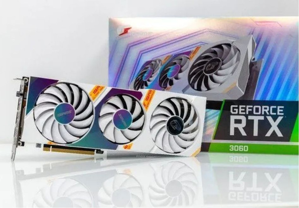 Купить видеокарту Colorful GeForce RTX 3060 Ultra W OC 12G OE 11, 12 ГБ ...