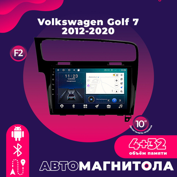 Штатная магнитола TS18 Pro/4+32GB/ Volkswagen Golf 7 F2/ Volkswagen ...