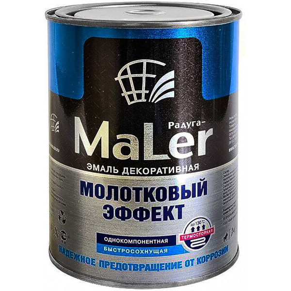 РАДУГАМАЛЕР Краска Быстросохнущая, Гладкая, до 130°, Алкидная ...