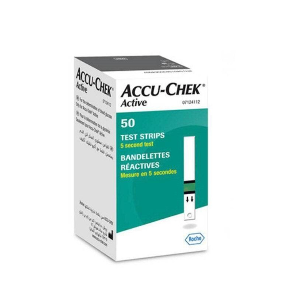 Тест-полоски Accu-Chek Active (Акку-Чек Актив) №50 - купить с доставкой ...