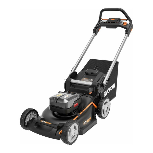 Газонокосилка самоходная Worx WG749E Black WG749E, - купить по выгодной ...