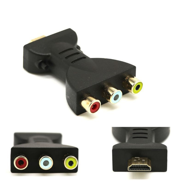 Переходник HDMI Male на 3RCA Female - купить с доставкой по выгодным ...