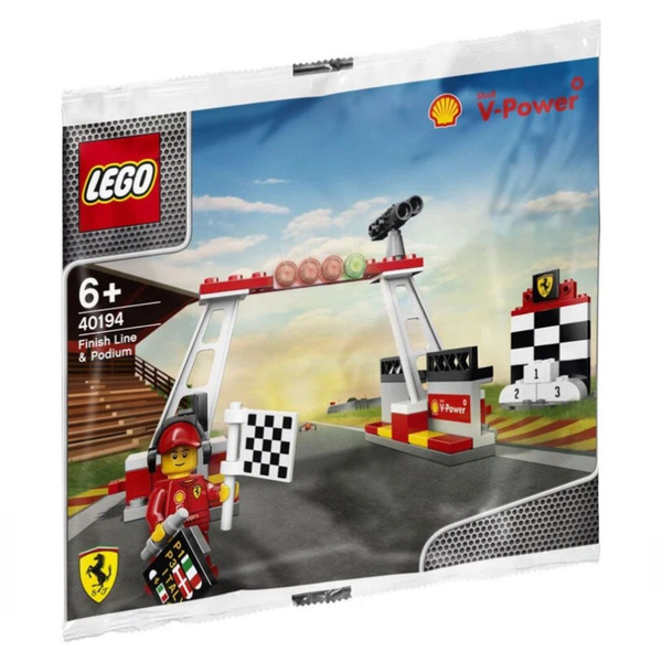 Конструктор LEGO Racers 40194 Финишная черта и подиум - купить с ...