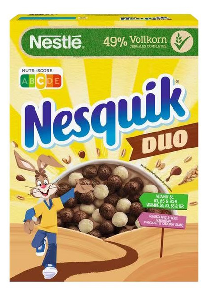 Хлопья Nesquik Duo, 325г, 1 шт. - купить с доставкой по выгодным ценам ...