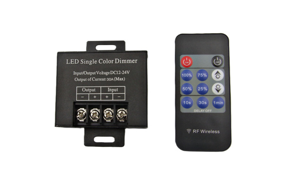Диммер для светодиодной ленты LP-M15-DIM-30A (12-24V, 30A, 360-720W ...