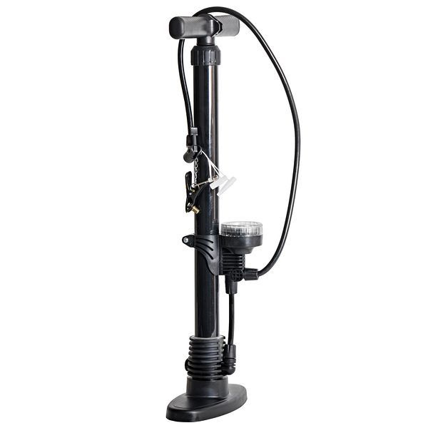 Насос велосипедный напольный с манометром PAC 38x530, высокопрочный ...