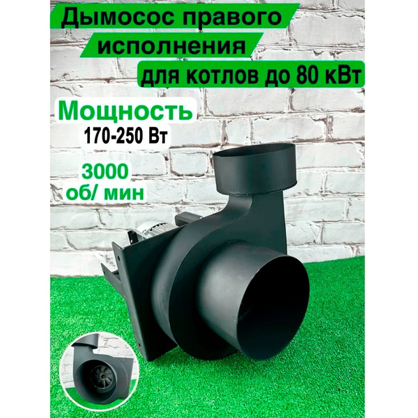 Дымосос для котла ДС-1,9-220В, 170- 250 Вт правого исполнения. - купить ...