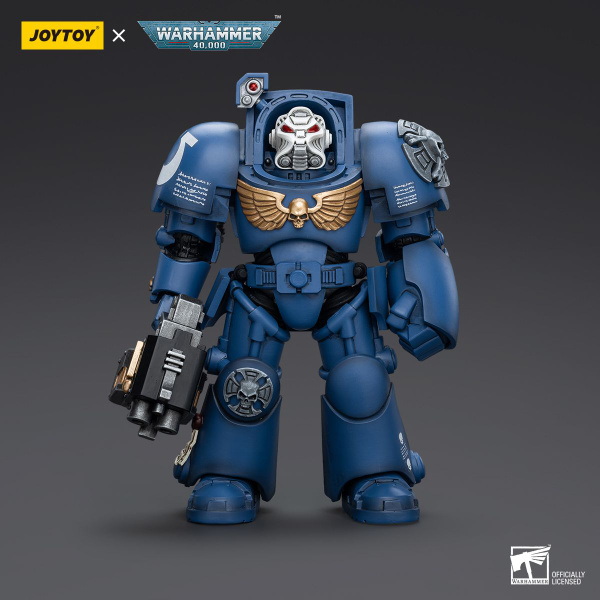 Warhammer 40K Action Figure 1/18 Ultramarines Captain In Terminator Armour 14cm