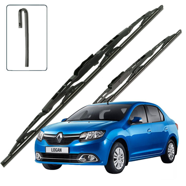 Дворники Renault Logan (2) L8 / Рено Логан Л8 седан 2014 / 2015 / 2016 ...