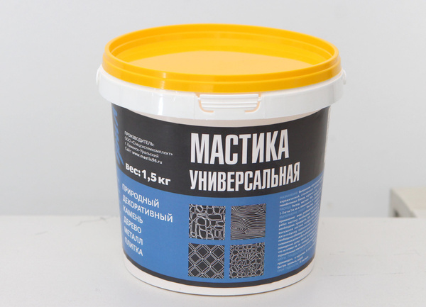 ГриЛ Мастика универсальная клеящая 1,5 кг (1 л). Клей для плитки, камня ...