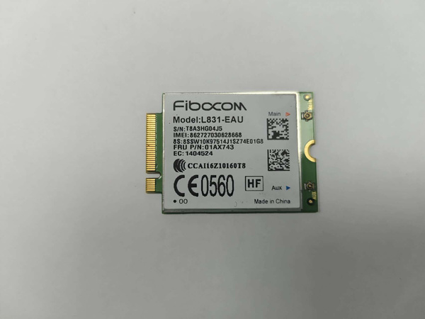 Беспроводной модем Fibocom L831-EAU 5G M.2 - купить с доставкой по ...