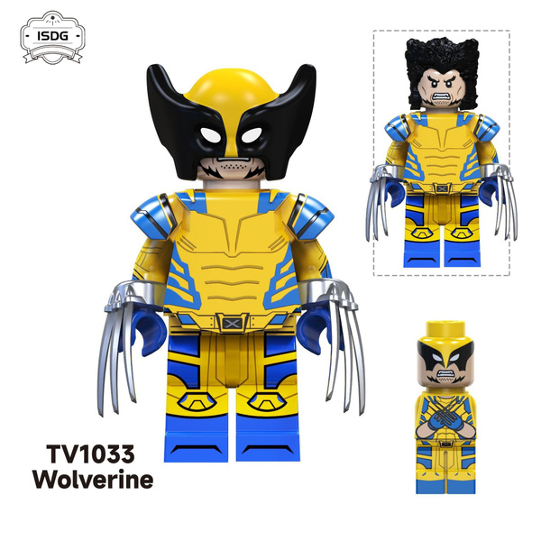 Минифигурок Люди Икс Росомаха, X-man, марвел совместимы с лего ...