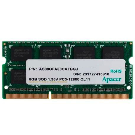 Модуль оперативной памяти Apacer DV.08G2K.KAM8 ГБ (DV.08G2K.KAM ...