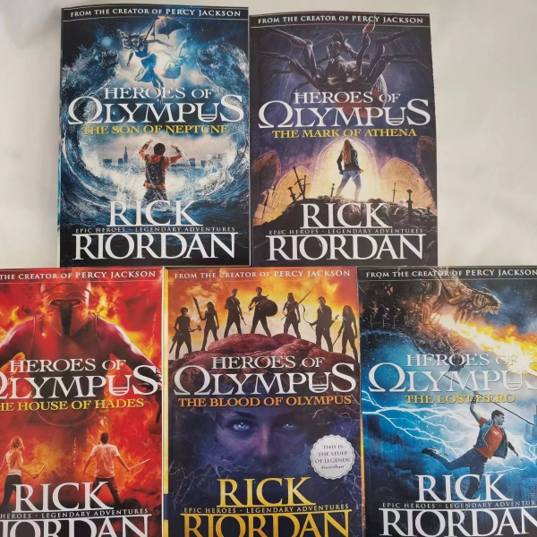 Percy Jackson,Перси Джексон, серия "Герои Олимпа", 5 томов,Heroes of ...