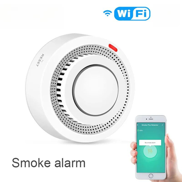 Датчик дыма WiFi ,Пожарный извещатель,Пожарная сигнализация,Детектор ...