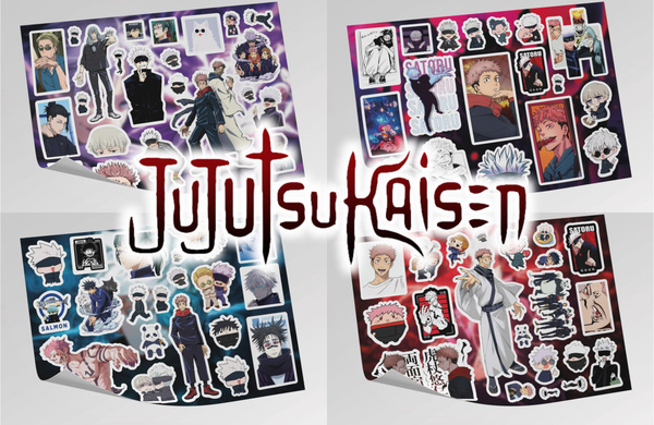 Комплект Наклеек Магическая битва / Jujutsu Kaisen - купить с доставкой ...