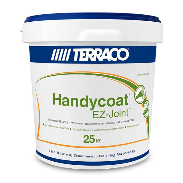 TERRACO HANDYCOAT EZ-JOINT шпатлевка финишная для швов гипсокартона ...