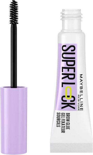 MAYBELLINE SUPER LOCK BROW GLUE, Тушь для фиксации бровей - купить с ...