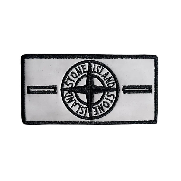 Патч термо Stone Island с пуговицами серый купить на OZON по низкой ...
