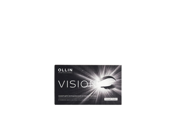 Набор для окрашивания бровей и ресниц Ollin Professional dark graphite ...