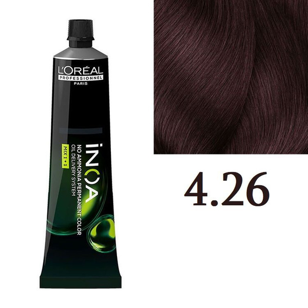 L'Oreal Professionnel краска Inoa ODS2 без аммиака, 4.26 шатен ...