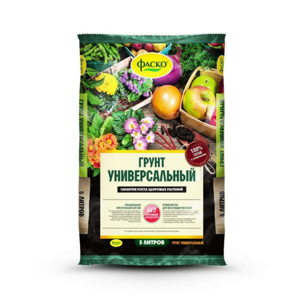 Грунт универсальный 5л - купить по низкой цене в интернет-магазине OZON ...