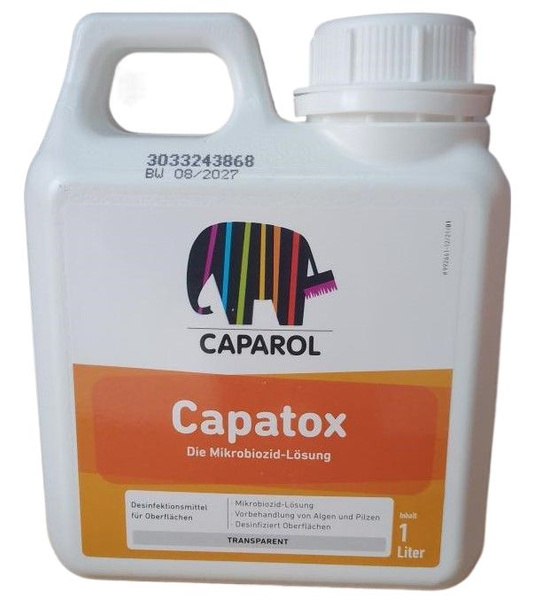 Caparol Capatox раствор биоцидный для уничтожения вредителей водрослей ...