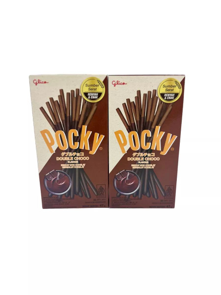 Шоколадные палочки Pocky Double Chocolate - купить с доставкой по ...