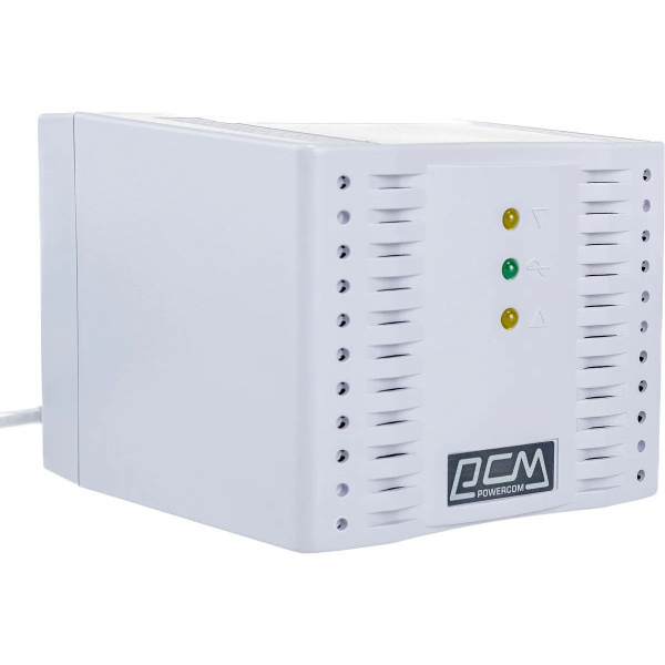 Стабилизатор напряжения Powercom TCA-3000 белый купить по низкой цене с ...