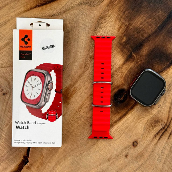 Ремешок силиконовый Spigen Lite / для часов Apple Watch Ultra 42/44/45 ...