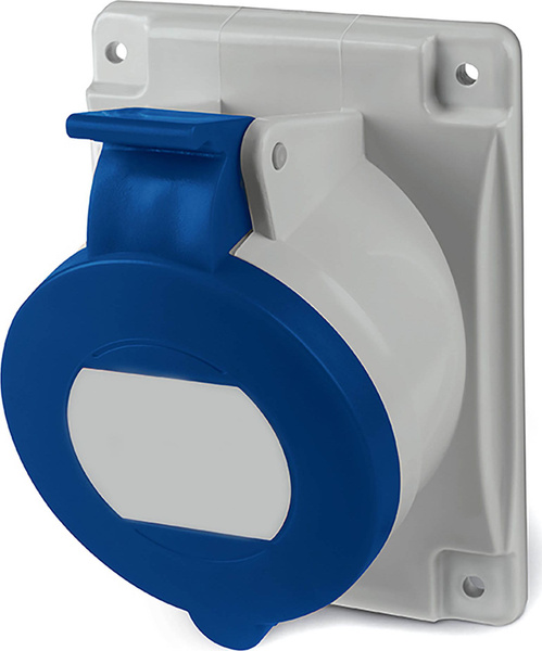 Розетка силовая DKC / ДКС PAS стационарная панельная с наклоном из ...