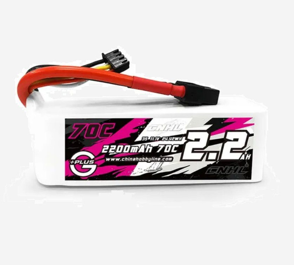 Характеристики Аккумулятор LiPo 3S 11,1V, 2200mAh, 70C XT60, 220703BK ...