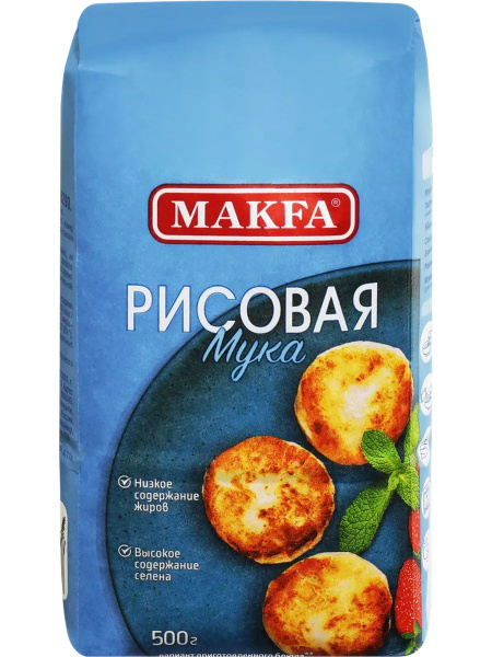 Мука рисовая MAKFA, 500г - купить с доставкой по выгодным ценам в ...