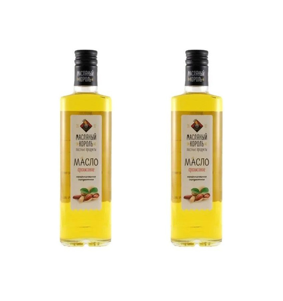 Масло арахисовое Масляный король, 2 уп по 250 мл - купить с доставкой ...
