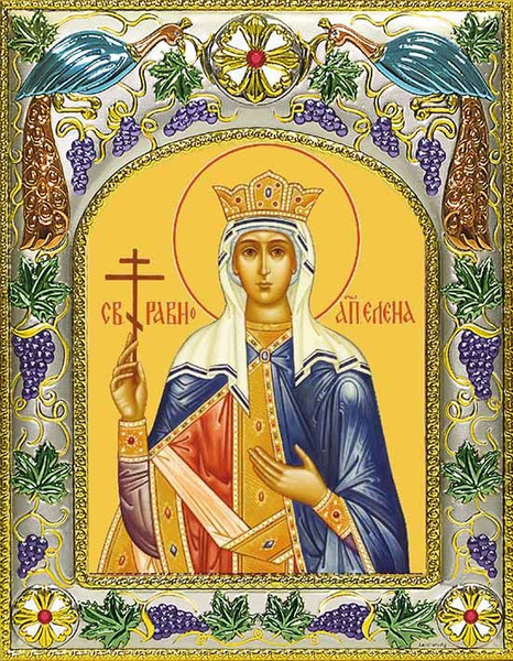 Икона Елена равноапостольная царица - купить по низким ценам в интернет ...