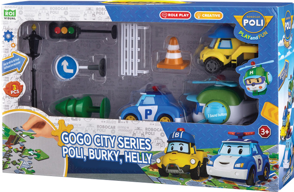 Игровой набор Робокар Поли Городская служба с Поли, Robocar Poli, ZR ...