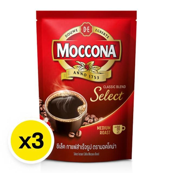 Кофе Moccona Моккона Таиланд Select Instant Coffee 180 g x 3 - купить с ...