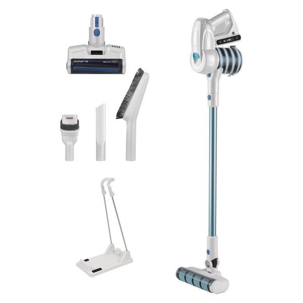 Пылесос Polaris HandStick Pro PVCS 4000 450Вт белый/бирюзовый купить на ...
