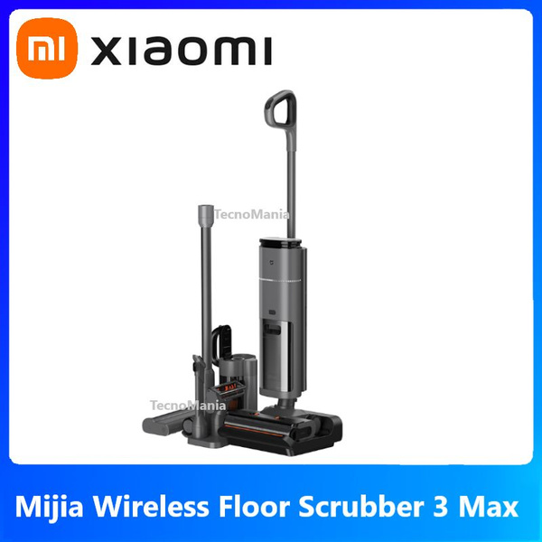 Xiaomi Электрошвабра Mijia Wireless Floor Scrubber 3 Max, серый купить ...