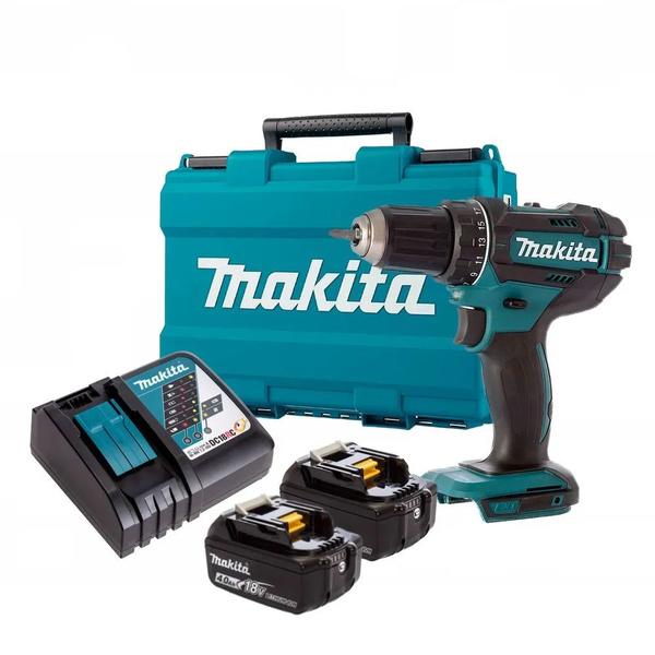 Дрель-шуруповерт Makita DDF482RME - купить с доставкой по выгодным ...
