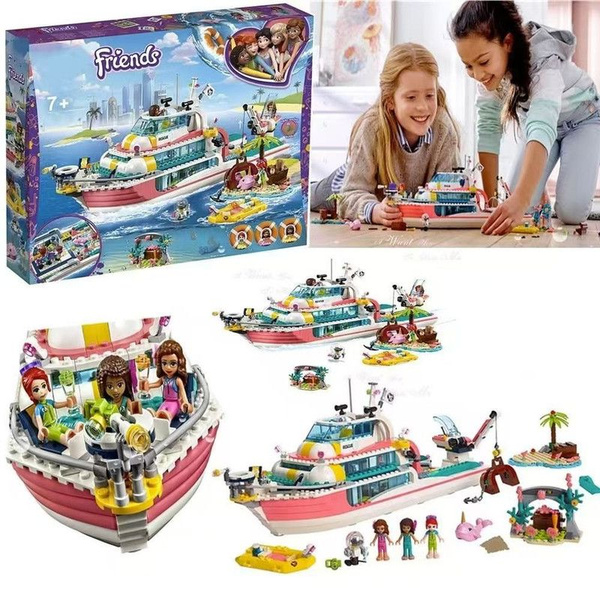 Конструктор LEGO Friends 41381 Катер для спасательных операций купить ...