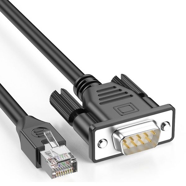 Кабель R45 на DB9 RS232, 3м купить на OZON по низкой цене (1739776948)