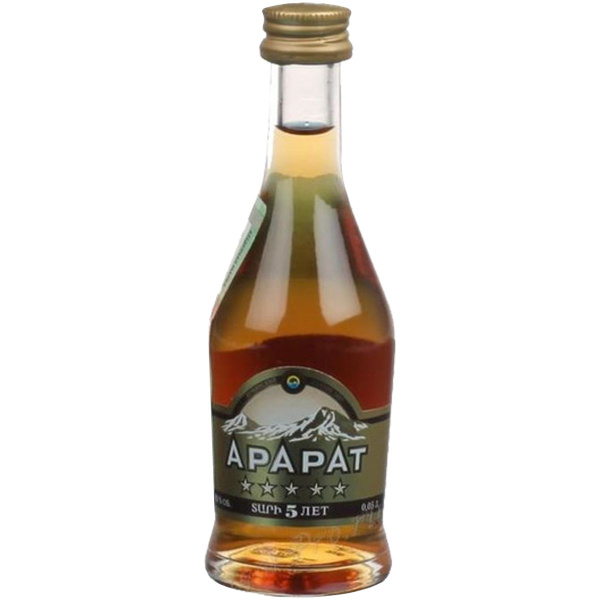 Коньяк Арарат 5 лет 0,05 лБронирование алкоголя (1737607921)